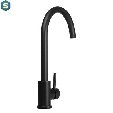 Смеситель для кухни Globus Lux Alpen SUS-203S-BB, Черный/золото