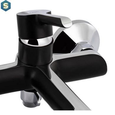 Змішувач для ванни Qtap Grand BCR 006, Черный матовый