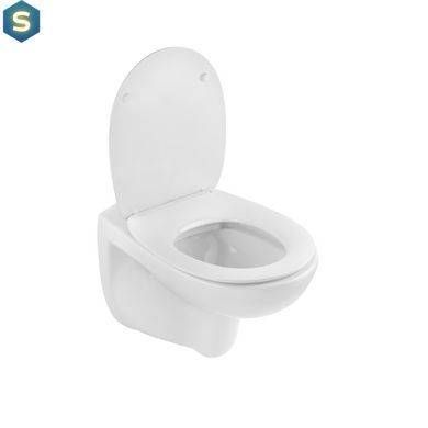 Комплект 4 в 1: Инсталляция GROHE Rapid SL 3 в 1 3884966Q + Унитаз безободочный Kroner Oker WHI533536 RIMLESS с сиденьем Slim Duroplast / Soft-close / Quick relase KO533536WHIR (388496