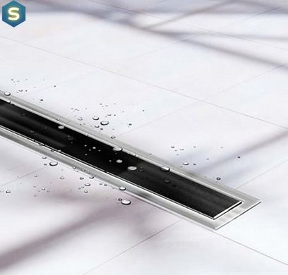 Душевой канал Pestan Confluo Premium Line 850, черное стекло 13000295