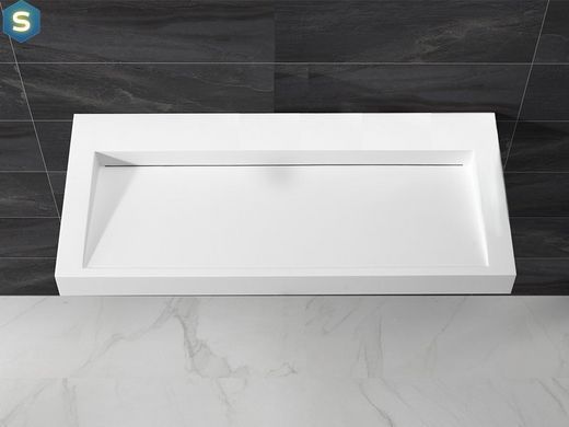 Умивальник AsigNatura Stream 120x46 35731804, Белый матовый