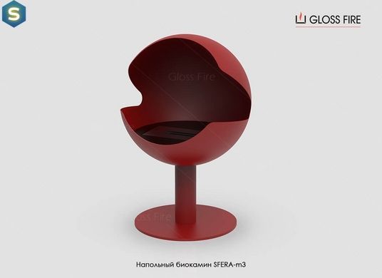 Підлоговий біокамін Sfera-m3 GlossFire Sfera-m3