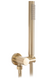 Змішувач для ванни Rea Lungo + Box прихованого монтажу brushed gold REA-B7503, Золотий
