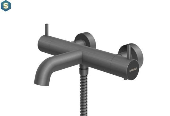 Термостат для ванны Kohlman Axel graphite настенный KPL-QW710AG, Графит