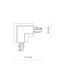 З'єднувач Nowodvorski 8684 Ctls Recessed Power L Connector , Left IP20 Wh