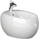 Біде RAK Ceramics Cloud CLOBD2101AWHA, Білий
