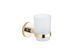 Стакан для зубных щеток VBI Venus brushed gold VBI-040004BG, Золотой