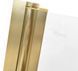 Шторка для ванны Rea Agat-3 120 brushed gold складная REA-W2501, Универсальная, прозрачный, золотой