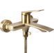 Змішувач для ванни Rea Avalon brushed gold настінний з виливом REA-B2707, Золотий