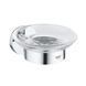 Мыльница с держателем Grohe QuickFix Start Cube 41193000, Хром