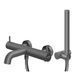 Термостат для ванны Kohlman Axel graphite настенный KPL-QW710AG, Графит