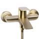 Змішувач для ванни Rea Avalon brushed gold настінний з виливом REA-B2707, Золотий