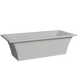 Ванна отдельностоящая матовая Amidicon Tytul 185x85 из литого камня TYTUL_185_MAT