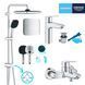 Набір змішувачів 3 в 1 для ванної кімнати Grohe QuickFix Start M-Size UA202305RM, Хром