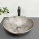 Умивальник VBI Parma dark grey stone matt накладний VBI-011019, Каппучино
