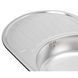 Кухонная мойка Lidz 7750 0,6 мм Satin (LIDZ775006SAT), Satin