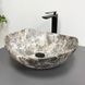 Умывальник VBI Ronta dark grey stone matt накладний VBI-017302, Мармур