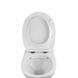 Комплект 4 в 1: Инсталляция GROHE Rapid SL 3 в 1 3884966Q + Унитаз безободочный Kroner Oker WHI533536 RIMLESS с сиденьем Slim Duroplast / Soft-close / Quick relase KO533536WHIR (388496