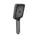 Ручний душ Qtap Rucni 145x90 мм прямокутний QTRUCA145S1GRP Graphite, Графит