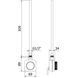 ТЭН для полотенцесушителя Navin Accorto 300W белый с WIFI 10-012033-4860, Белый