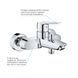 Набір змішувачів 3 в 1 для ванної кімнати Grohe QuickFix Start M-Size UA202305RM, Хром