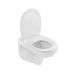 Комплект 4 в 1: Инсталляция GROHE Rapid SL 3 в 1 3884966Q + Унитаз безободочный Kroner Oker WHI533536 RIMLESS с сиденьем Slim Duroplast / Soft-close / Quick relase KO533536WHIR (388496