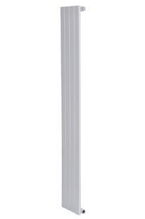 Вертикальный дизайнерский радиатор отопления Arttidesign Terni 4/1500/236/50 белый матовий, Белый матовый