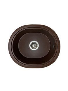 Кухонная мойка Adamant Circum 500x425x180 коричневый 624223, Цемент матовый