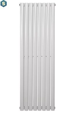 Вертикальный дизайнерский радиатор отопления Arttidesign Rimini II 8/1500/472/50 белый матовый, Белый матовый
