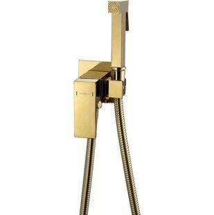 Набір гігієнічного душу Mexen Cube gold MEX-7599150-50, Золотий