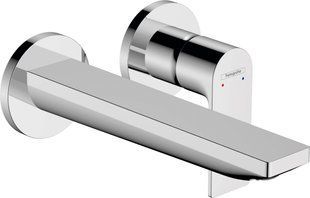 Смеситель для умывальника Hansgrohe Rebris E со стены скрытый монтаж 200 мм хром 72568000
