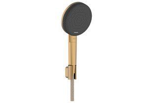 Душовий гарнітур Hansgrohe Raindance Alive Select S 3jet EcoSmart з тримачем та шлангом 1,6 м brushed bronze 24611140, Бронза