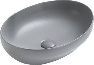 Умивальник Mexen Cornelia Grey Mat накладний MEX-21885061, Сірий матовий