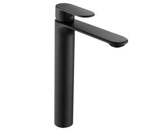 Змішувач для умивальника Mexen Milo black високий MEX-71310-70, Черный матовый