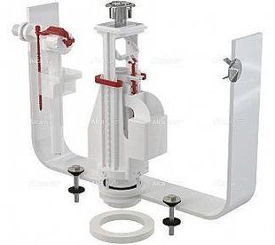 Выпускной комплект с двойной кнопкой, 1/2" Alcaplast SA08 1/2" CHROM