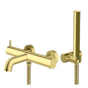 Термостат для ванны Kohlman Axel gold настенный KPL-QW710AGD, Золотой
