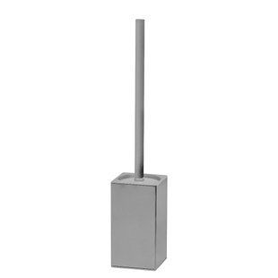 Йоржик для унітазу підлоговий VBI Quadro nickel VBI-040121NI, Зелений матовий