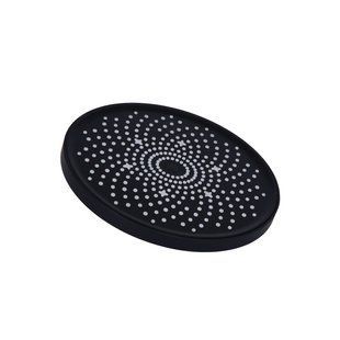 Верхний душ Qtap Hlavova D 230 мм круглый QTHLA107BLM45788 Black matt, Черный матовый