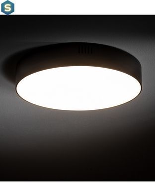 Потолочный светильник Nowodvorski 10417 Lid Round Led 1x35W 4000K 3150Lm IP20 Bl