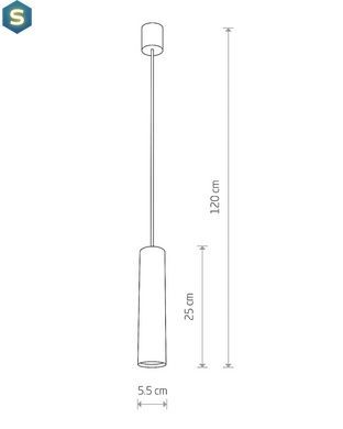 Подвесной светильник Nowodvorski 5397 Eye GU10 1x10W IP20 Wh