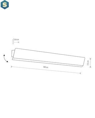 Светильник Nowodvorski 7550 Wing led T8LED 1x11W 3000K 1700Lm IP20 Bl
