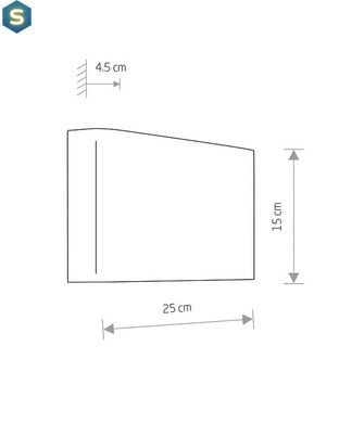 Светильник Nowodvorski 9710 Haga G9 2x40W IP20 Gr