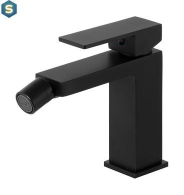 Змішувач для біде Corsan Ango black CMB3023BL, Черный матовый
