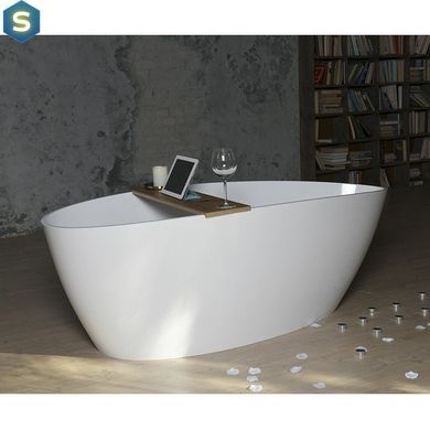 Ванна з каменю Fancy Marble Dolores 170x77 14170001, Білий