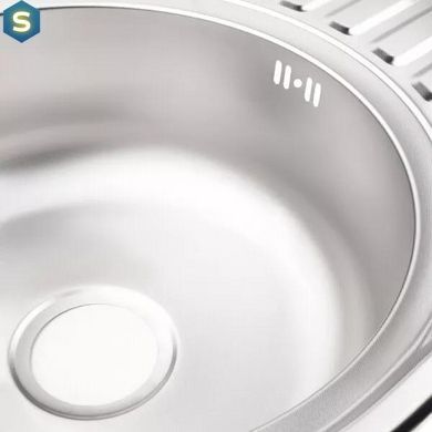Кухонная мойка 770x500x160 мм + сифон Wezer 7750(06) Deсor, Decor