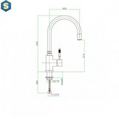 Смеситель для кухни Fiore Xenon хром 44CR5480
