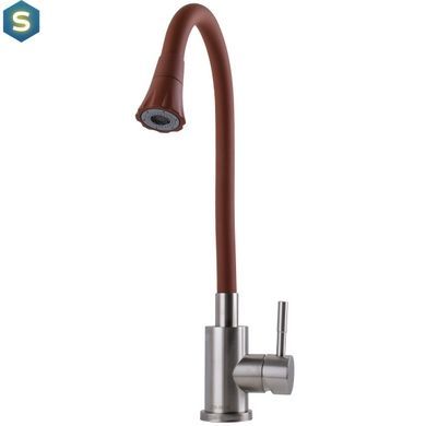 Змішувач для кухні Globus Lux Alpen SBT1-203SA-R10, Цемент матовий