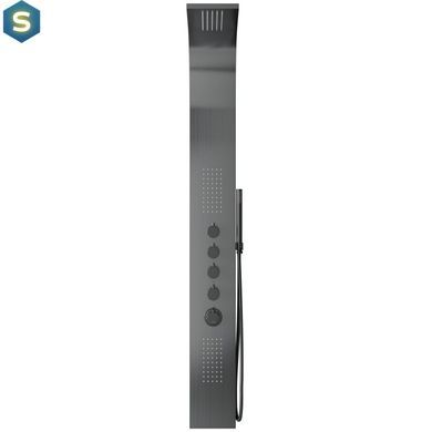 Душова панель Corsan Samsara graphite gunmetal S003MGM, Графит