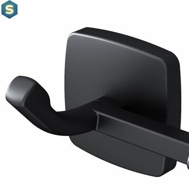 Набір гачків для рушників Am.Pm Gem black A9035922, Черный матовый