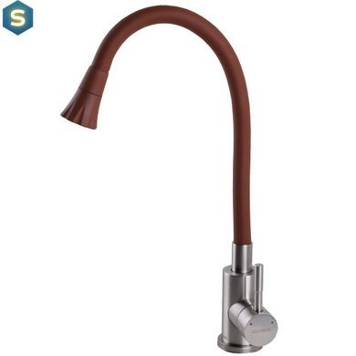 Змішувач для кухні Globus Lux Alpen SBT1-203SA-R10, Цемент матовий